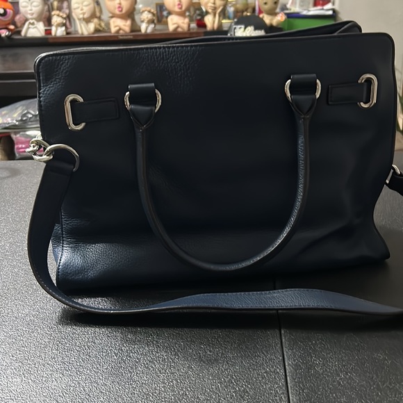 Michael Kors Blue Hamilton Shoulder Bag - Picture 5 of 16